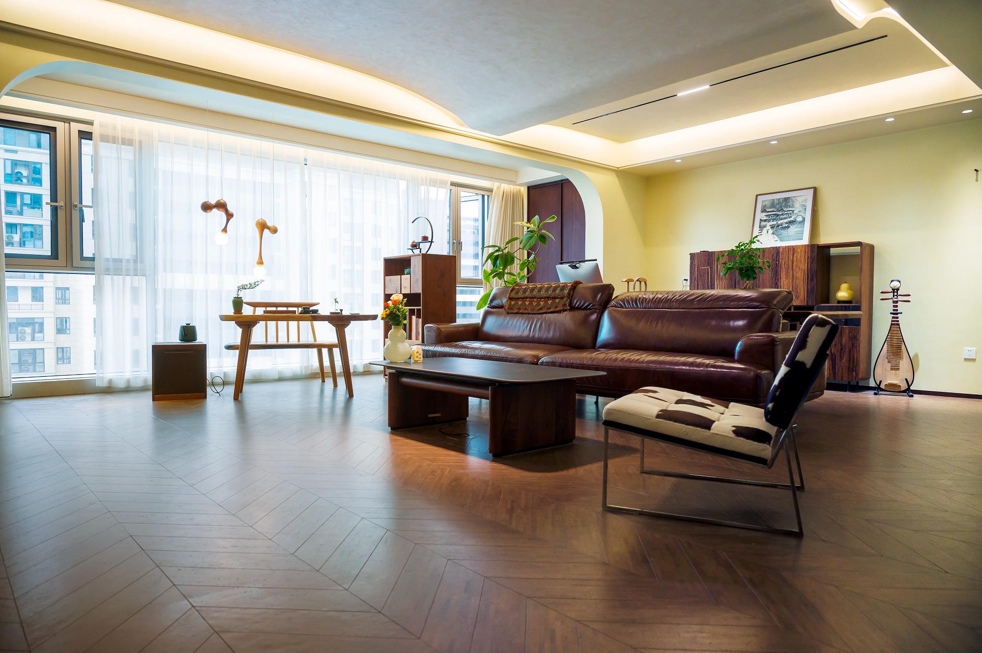 中式風(fēng)新家的靈魂，居然是這塊軟木地板 圖片9