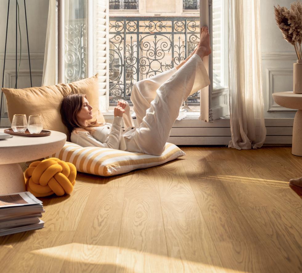 踏在得高實(shí)木復(fù)合地板上的真實(shí)而溫暖的生活 圖片2